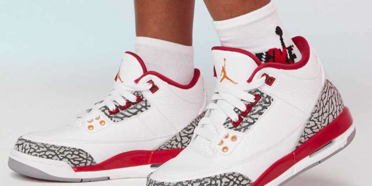 Air Jordan 3 Retro Cardinal Red: Perfect Christmas Gift