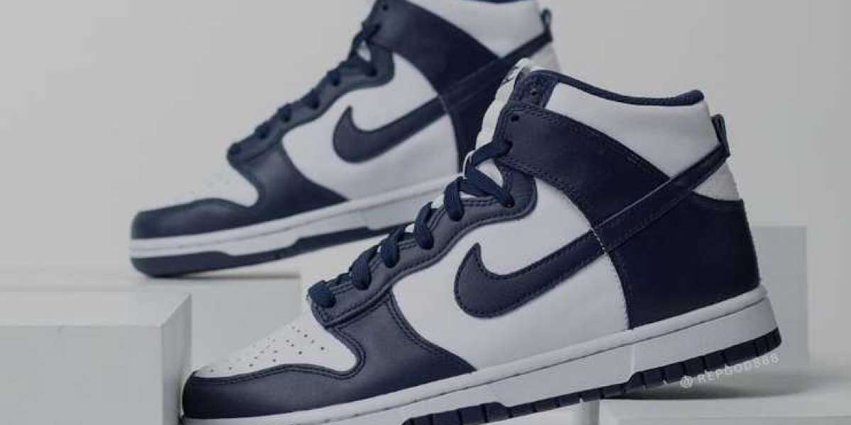 Nike Dunk High Champ Navy: Classic Style, Modern Twist