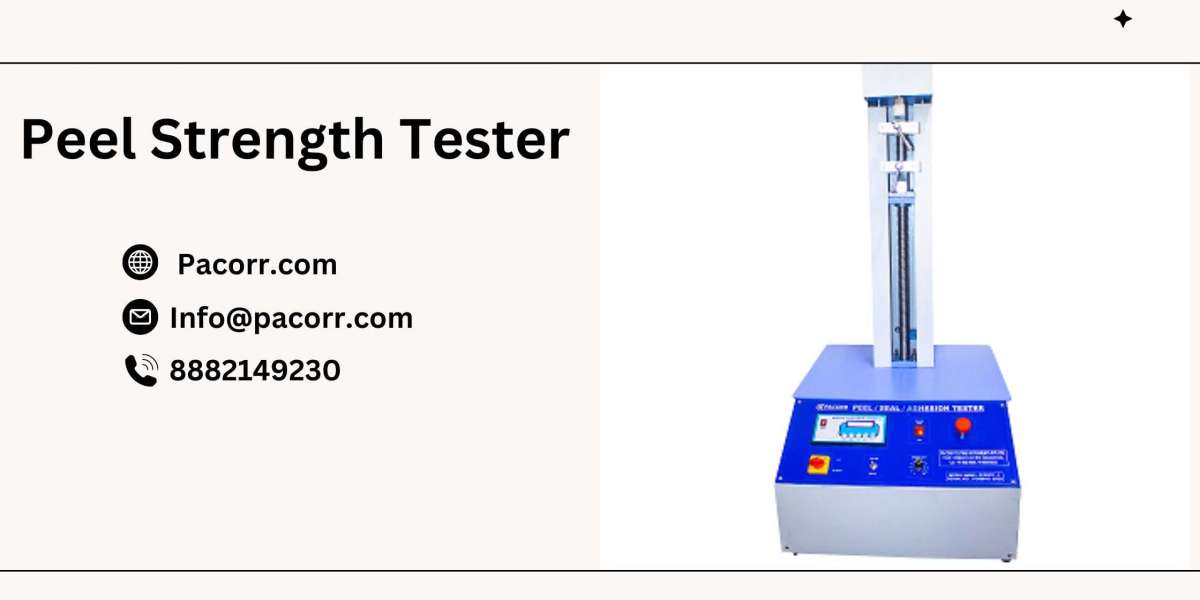 Understanding the Importance of Peel Strength Testing with Pacorr’s Peel Strength Tester